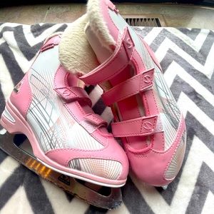 Jackson Ultima Softec Tri-Grip Youth Girls Recreational Ice Skates girls size 3